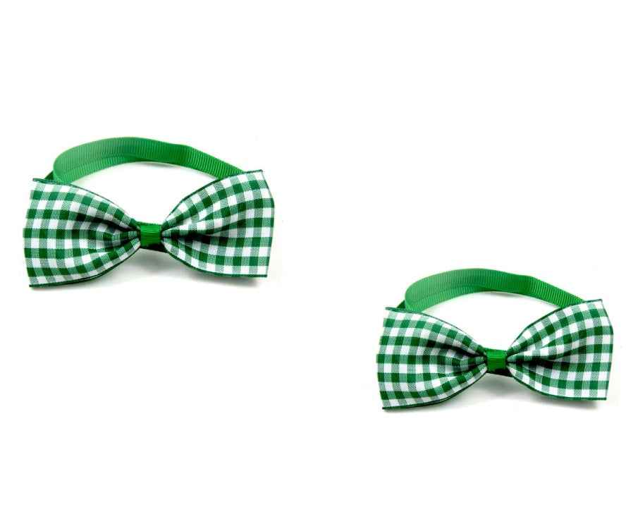 Plaid Pet Tie Cat Dog Scarf Accessories