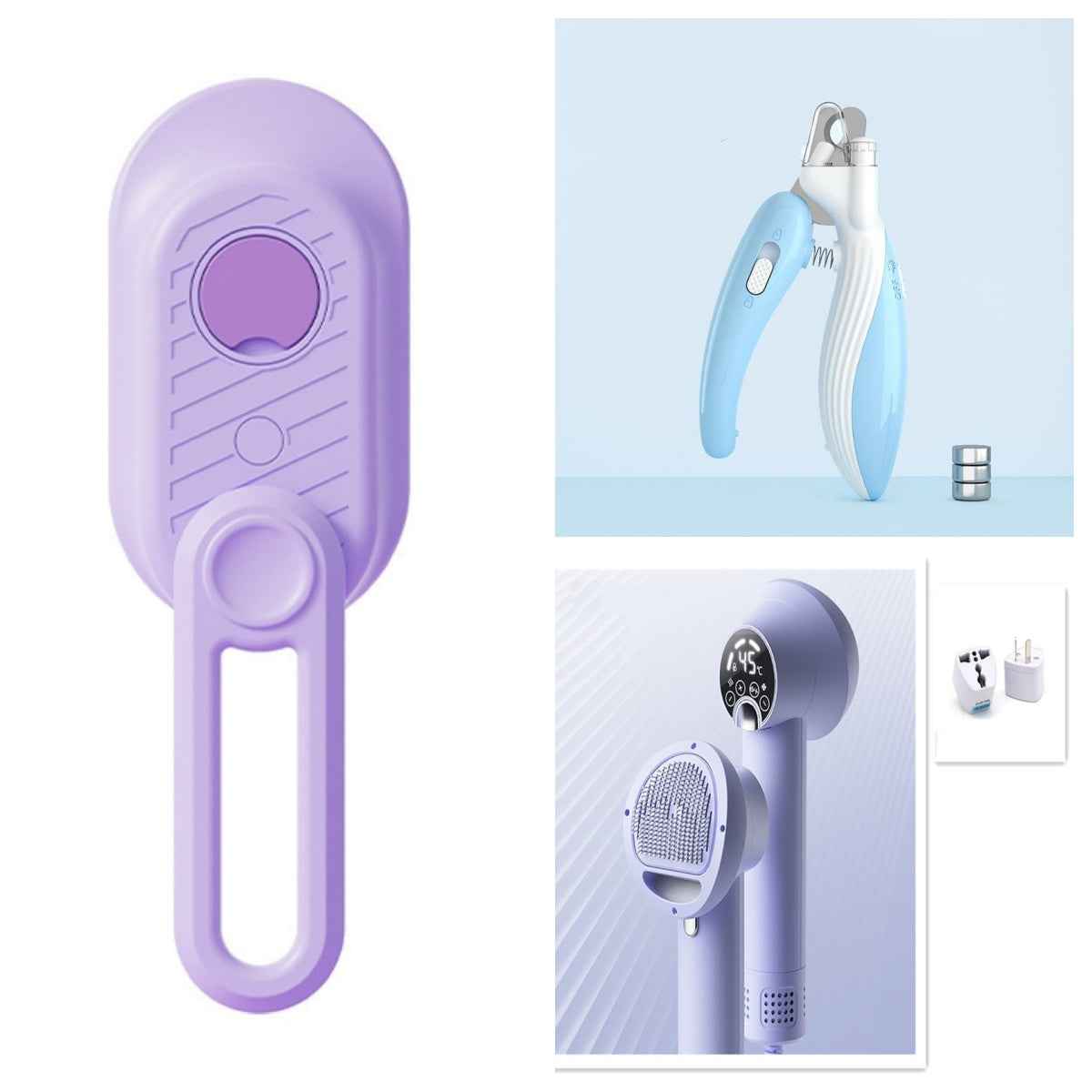 Pet Nail Clippers LED Light Pet Nail Clippers