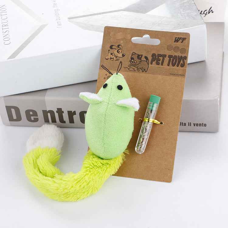 Long Tail Mouse Cat Teaster Toys Funny Pet Toys