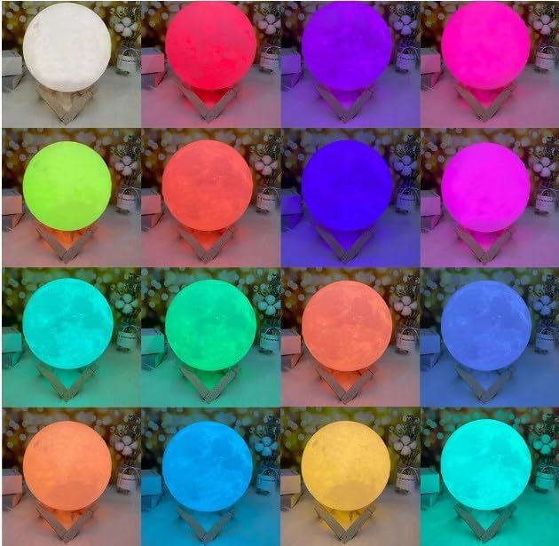 Illuminate Memories with Our Personalized 3D Moon Lamp – Custom Photo & Text