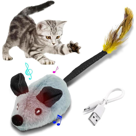 Interactive Cat Mouse Toy With LED Lights | Fun Play - DaisyFind