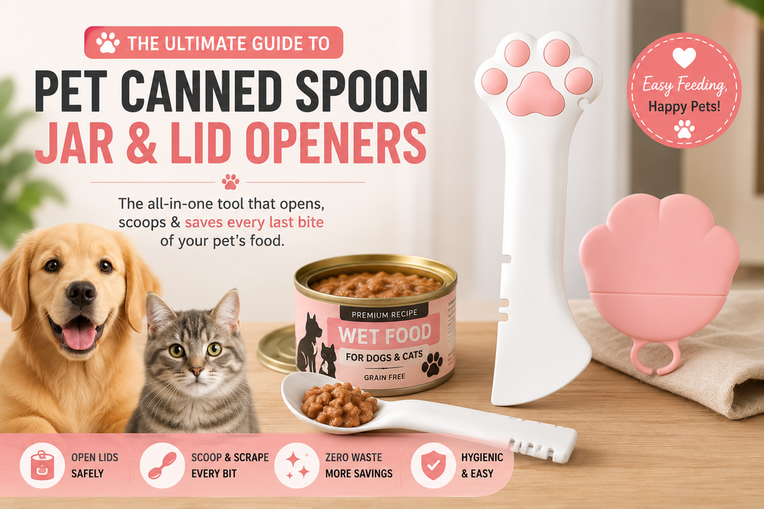 The Ultimate Guide to Pet Canned Spoon Jar & Lid Opener