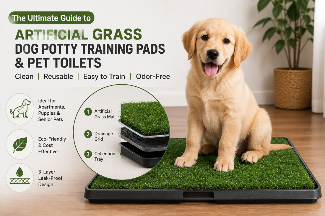 The Ultimate Guide to Artificial Grass Dog Potty Training Pads & Pet Toilets