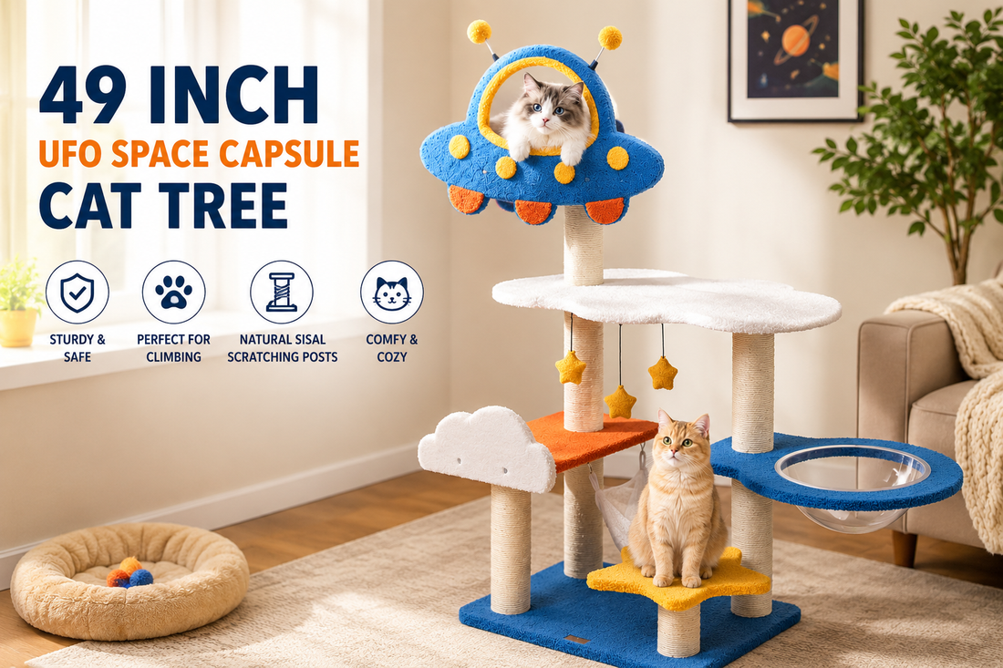 The Ultimate Guide to the 49-Inch UFO Space Capsule Cat Tree