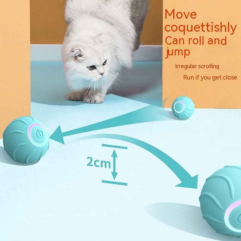 Smart Cat Toy Ball: Interactive Bouncing Companion for Endless Playtime