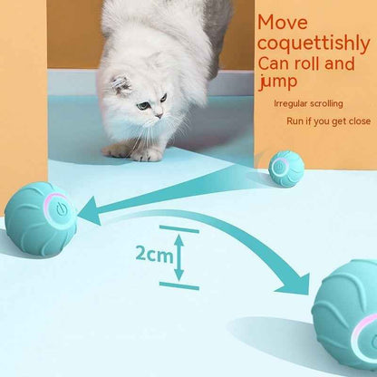 Smart Cat Toy Ball: Interactive Bouncing Companion for Endless Playtime