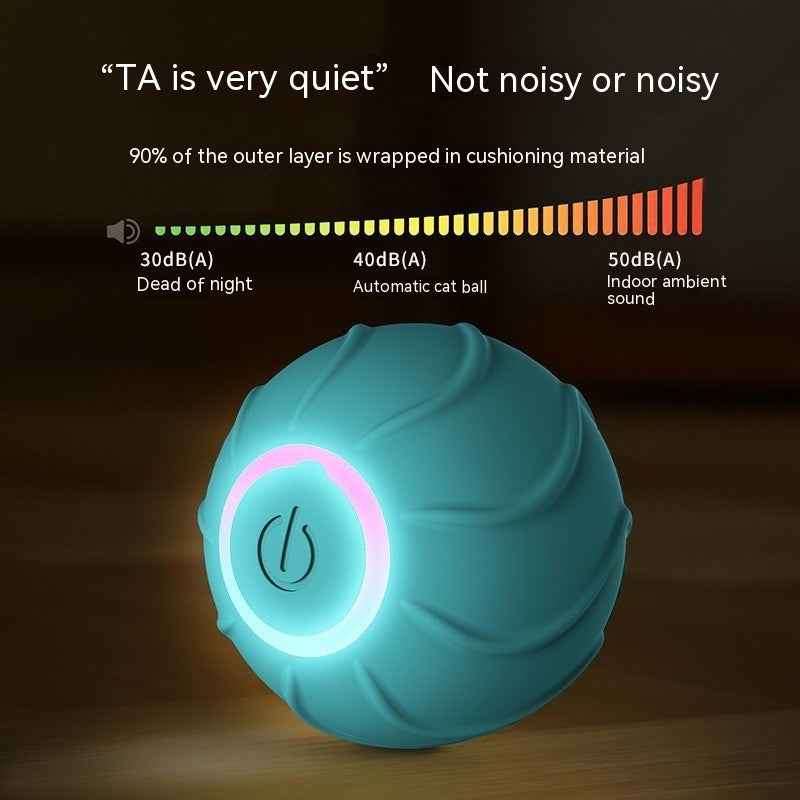 Smart Cat Toy Ball: Interactive Bouncing Companion for Endless Playtime