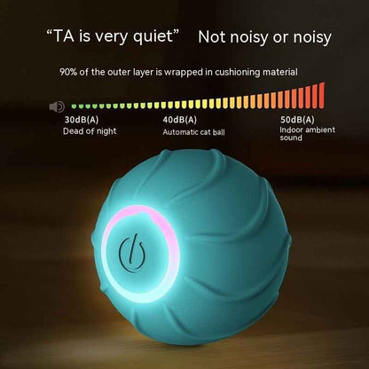 Smart Cat Toy Ball: Interactive Bouncing Companion for Endless Playtime