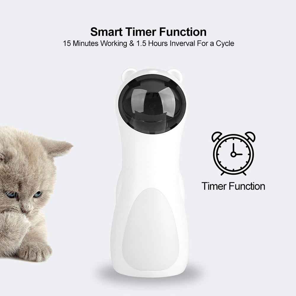 Automatic Laser Cat Toy Bear Laser Cat Toy LED Red Laser Cat Toy