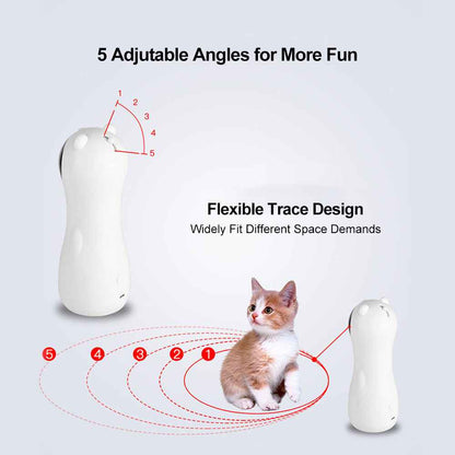 Automatic Laser Cat Toy Bear Laser Cat Toy LED Red Laser Cat Toy