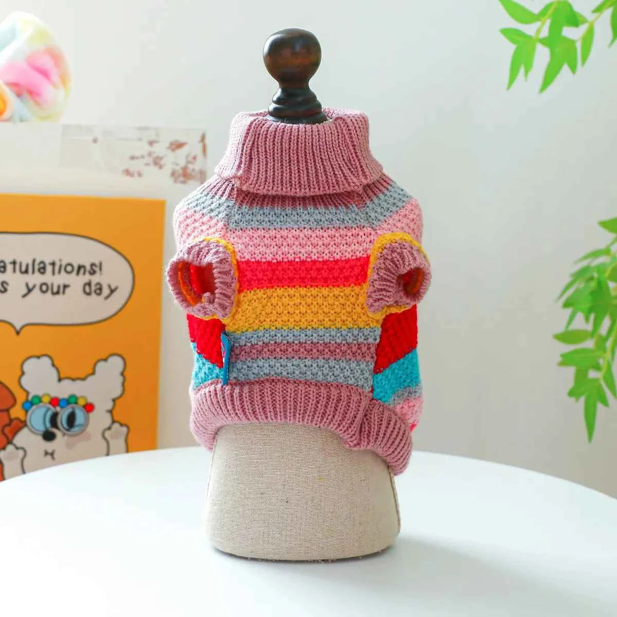 Pet Colorful Sweater