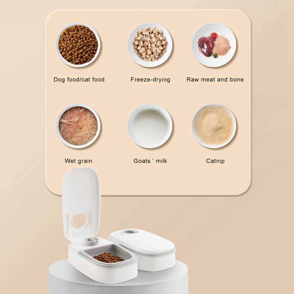 Smart Automatic Pet Feeder – Effortless Feeding for Cats and Dogs