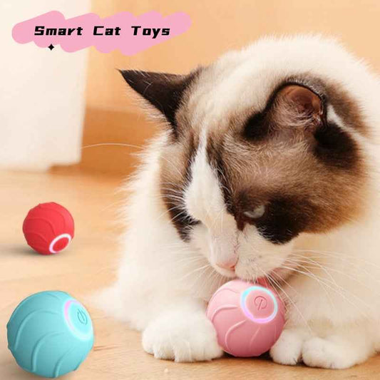 Smart Cat Toy Ball: Interactive Bouncing Companion for Endless Playtime