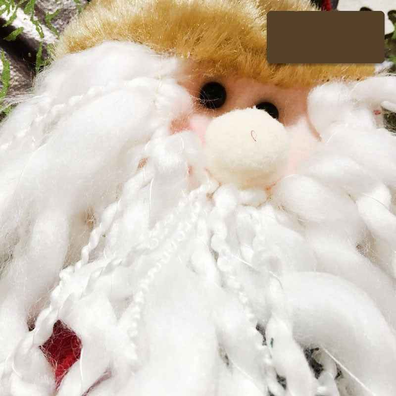 Christmas Stocking Socks Snowman Santa Xmas Tree Ornaments