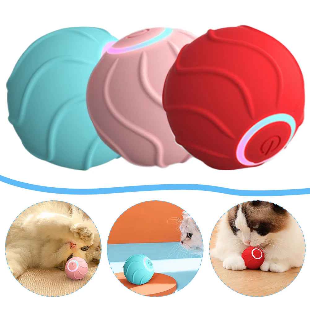 Smart Cat Toy Ball: Interactive Bouncing Companion for Endless Playtime