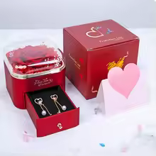 Eternal Rose Jewelry Box: A Luxurious Keepsake for Timeless Treasures - DaisyFind