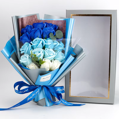 Artificial Soap Flower Rose Bouquet Gift for Special Occasions