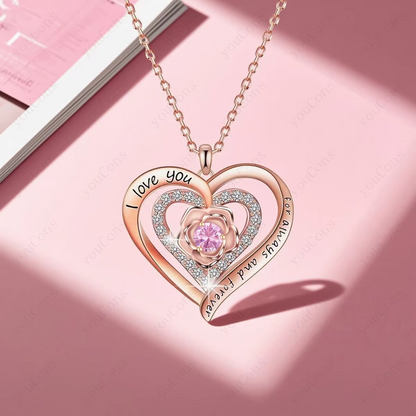 Elegant Pendant Necklace Gift: A Timeless Accessory with Luxurious Rose Box - DaisyFind