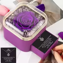 Eternal Rose New Fashion Jewelry Box