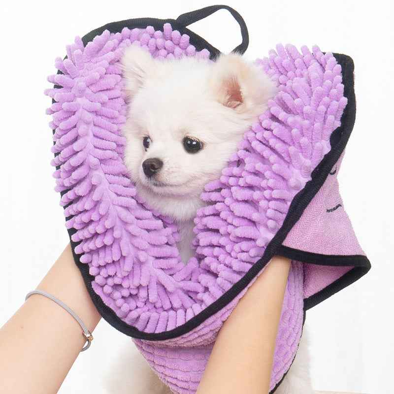 Quick-Dry Microfiber Dog Bathrobe – Ultimate Comfort for Your Pet After Bath Time