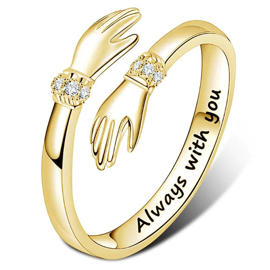 Couple Silver and Gold Ring – A Beautiful Expression of Your Everlasting Love - DaisyFind