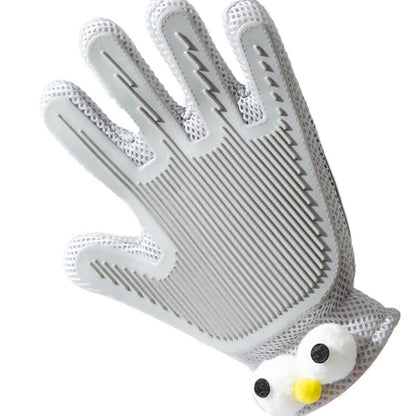 2-in-1 Pet Grooming Gloves Brush For Cats And Dogs