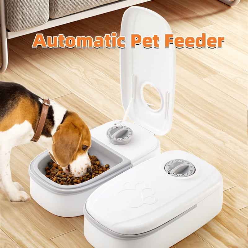Smart Automatic Pet Feeder – Effortless Feeding for Cats and Dogs
