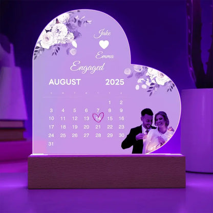 Custom Photo Calendar Plaque - A Unique Way to Cherish Special Moments - DaisyFind