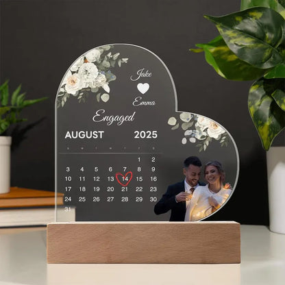 Custom Photo Calendar Plaque - A Unique Way to Cherish Special Moments - DaisyFind
