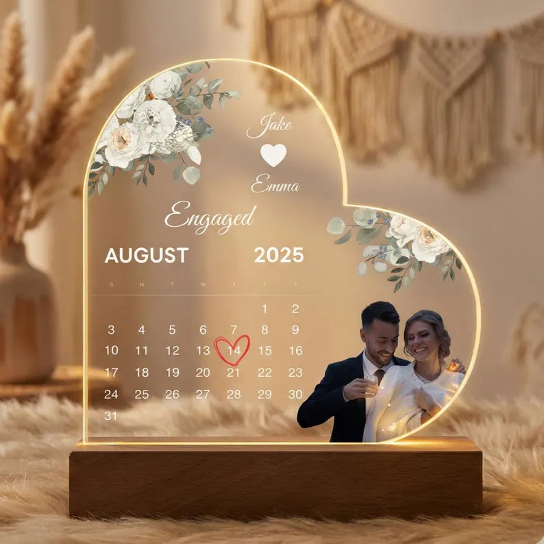 Custom Photo Calendar Plaque - A Unique Way to Cherish Special Moments - DaisyFind
